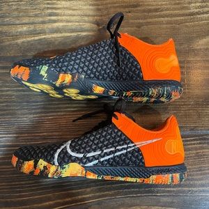 Black & Orange Nike React Gato